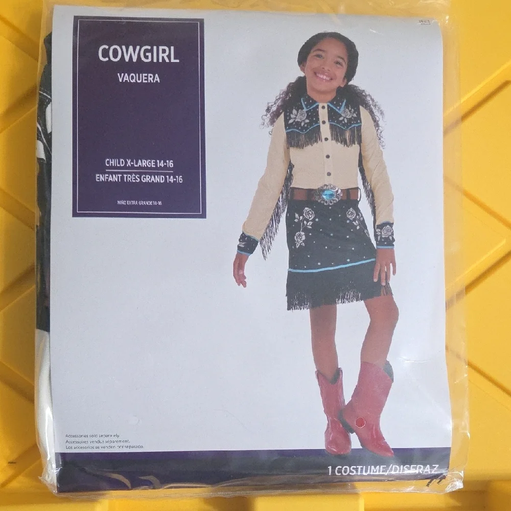 Cowgirl Costume with Fringe